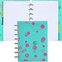 Vista 78 de Talia - Cuadernos de notas con tapas, planificador, personalizables, (Floral azul, Junior 18633 (5.5 pulgadas x 8.5 pulgadas))