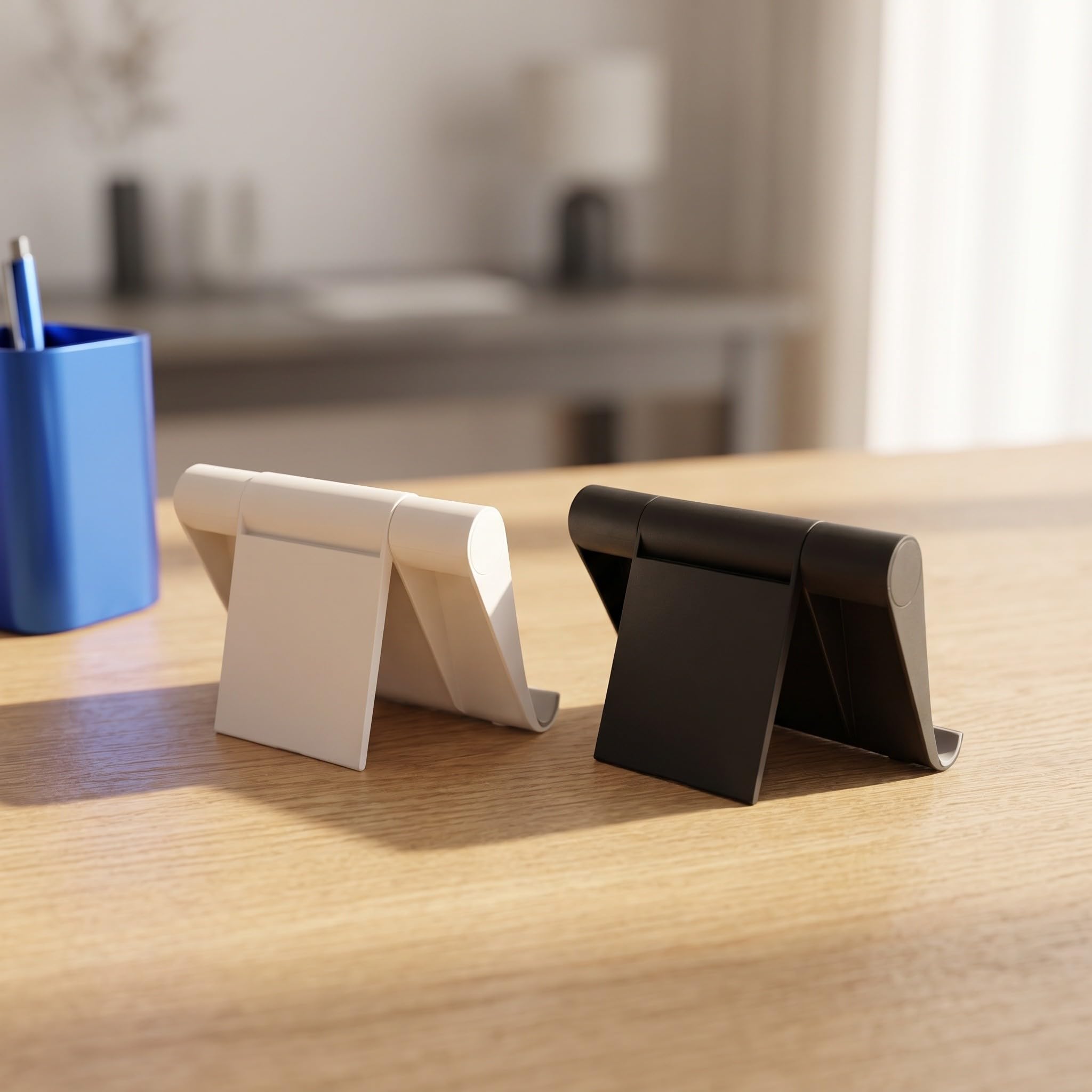 Veemoon Supporto da tavolo regolabile per cellulare, 36 pezzi, pieghevole,