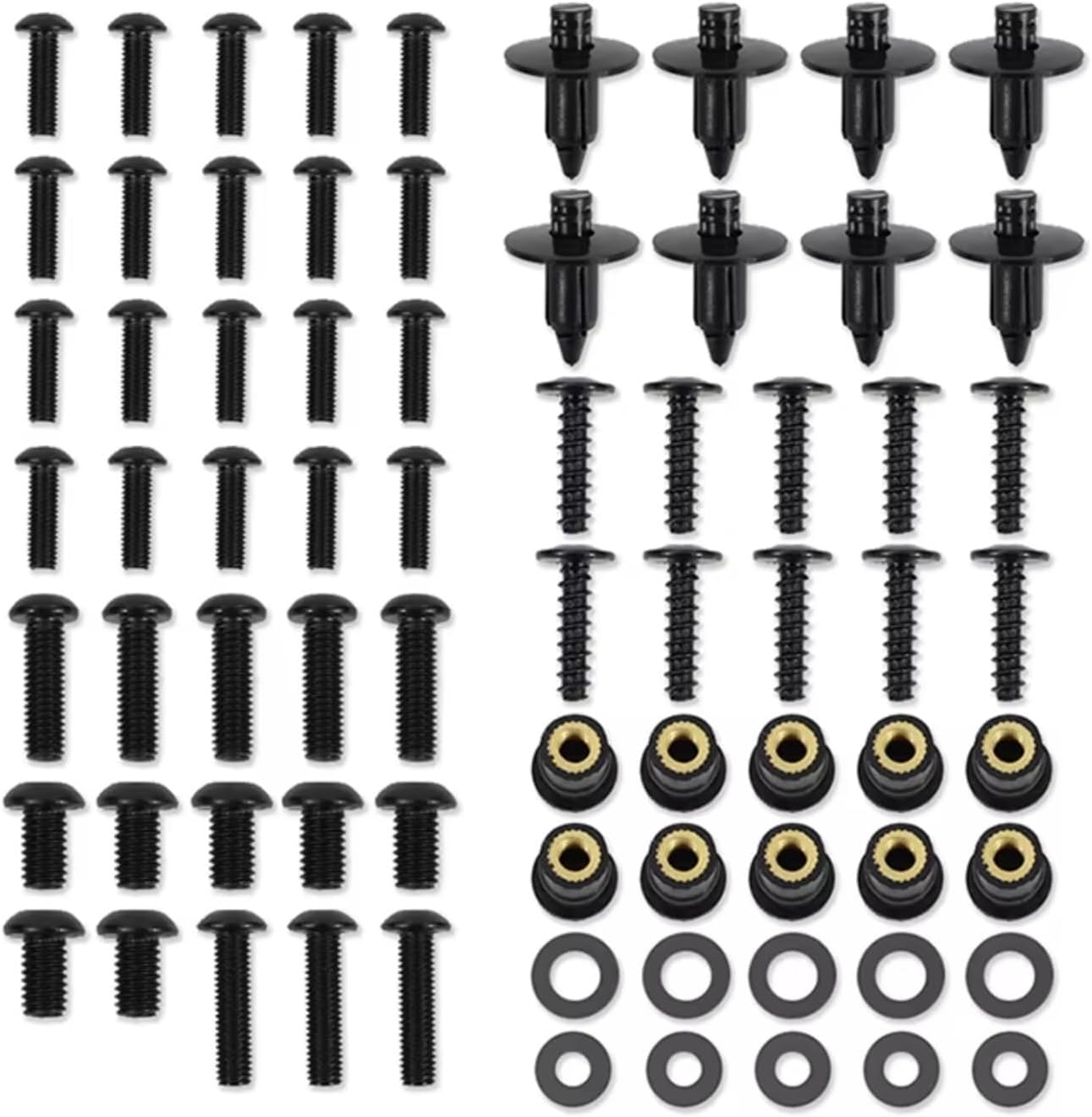 オートバイのネジ オートバイ CNC 完全なフルフェアリングボルトキット