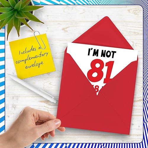 Vista 306 de Tarjeta de cumpleaños número 98 para mujeres y hombres – Not 98 I'm 18 With 80 Years Experience – Divertida tarjeta de cumpleaños noventa y ocho
