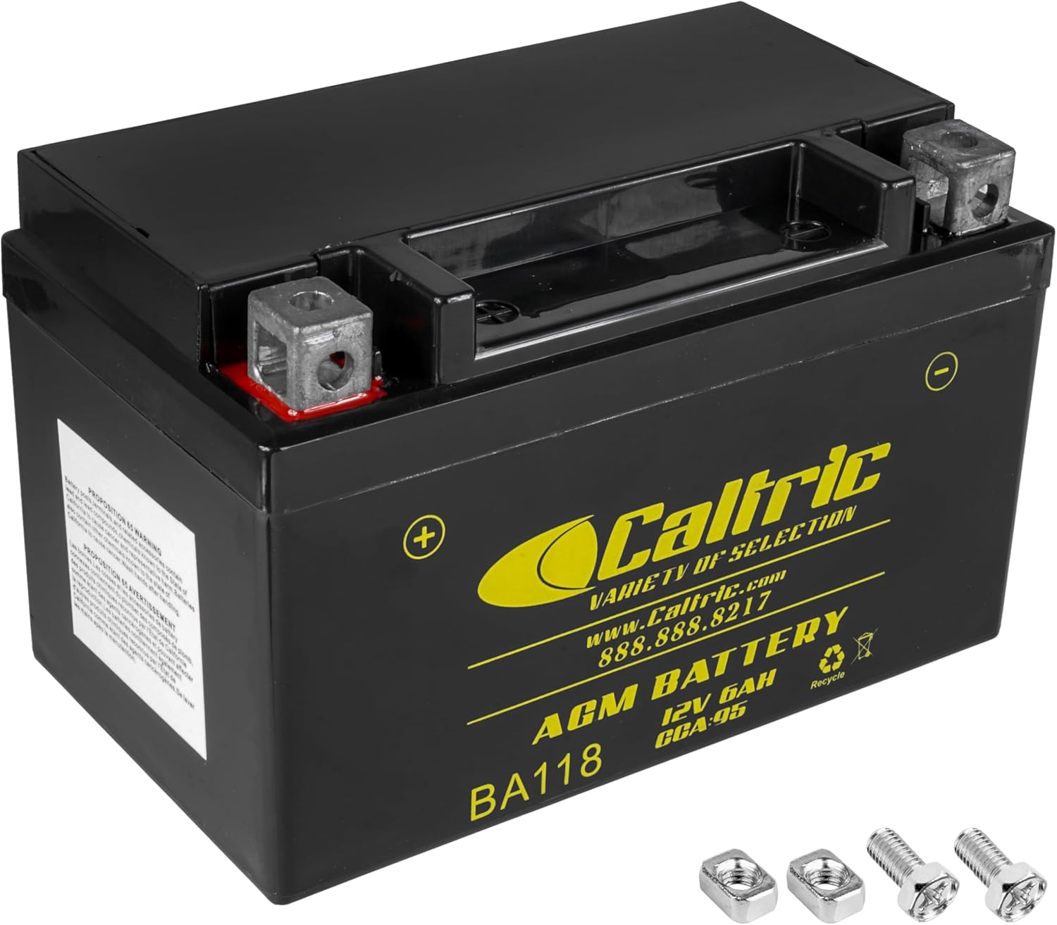 Caltric Agm Battery Compatible with Suzuki Lt-R450 Lt-R450Z Quadracer 450 2X4 2006 2007 2008 2009