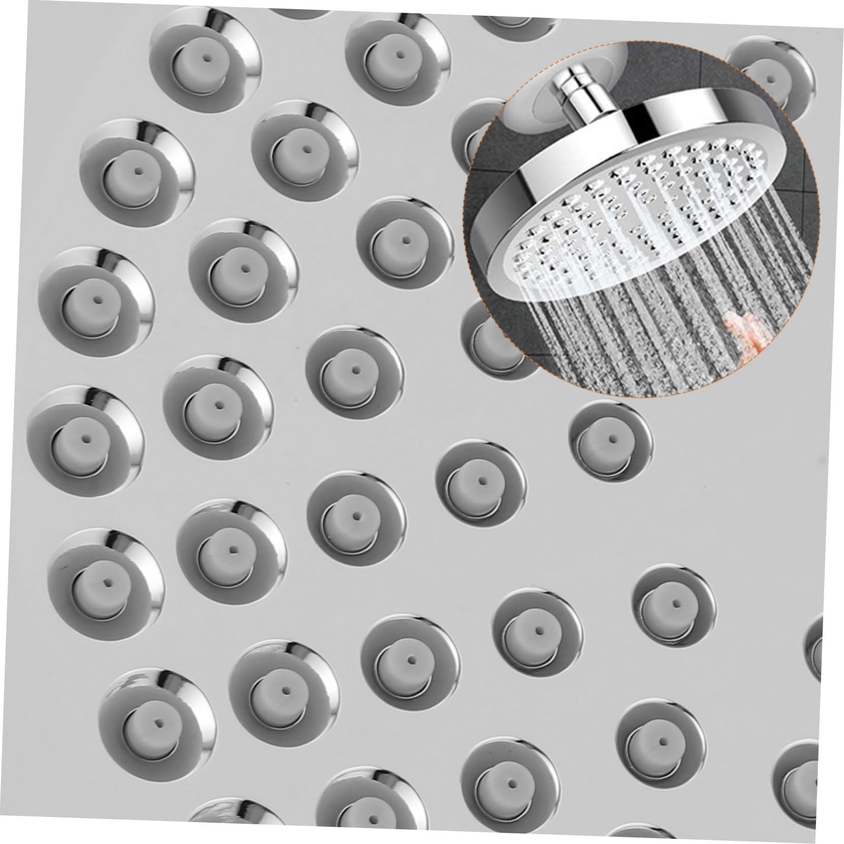 Cabilock Filtro Ducha Antical con Sistema de Filtración Múltiple Cabezal Giratorio para Agua Dura Ducha y Purificada Recambio para Cabezal Roto