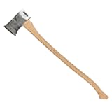 COUNCIL TOOL Premium American Felling Axe - 4 lbs Velvicut Dayton Pattern Axe with 36