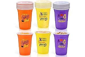 Reusable Zak Halloween Plastic Cups