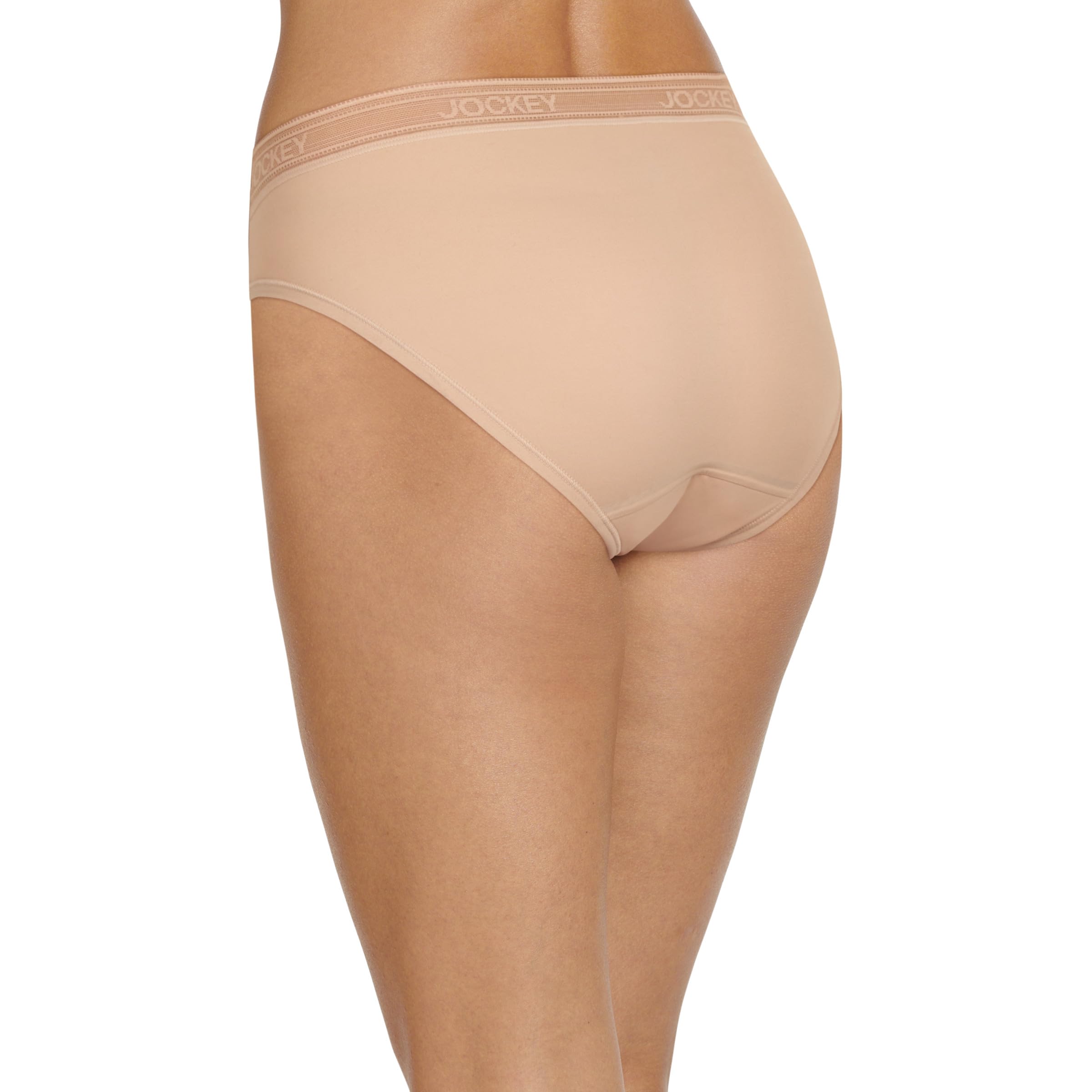 Jockey Damenunterwäsche Sorgenfreie Mikrofaser moderate Saugfähigkeit Bikini