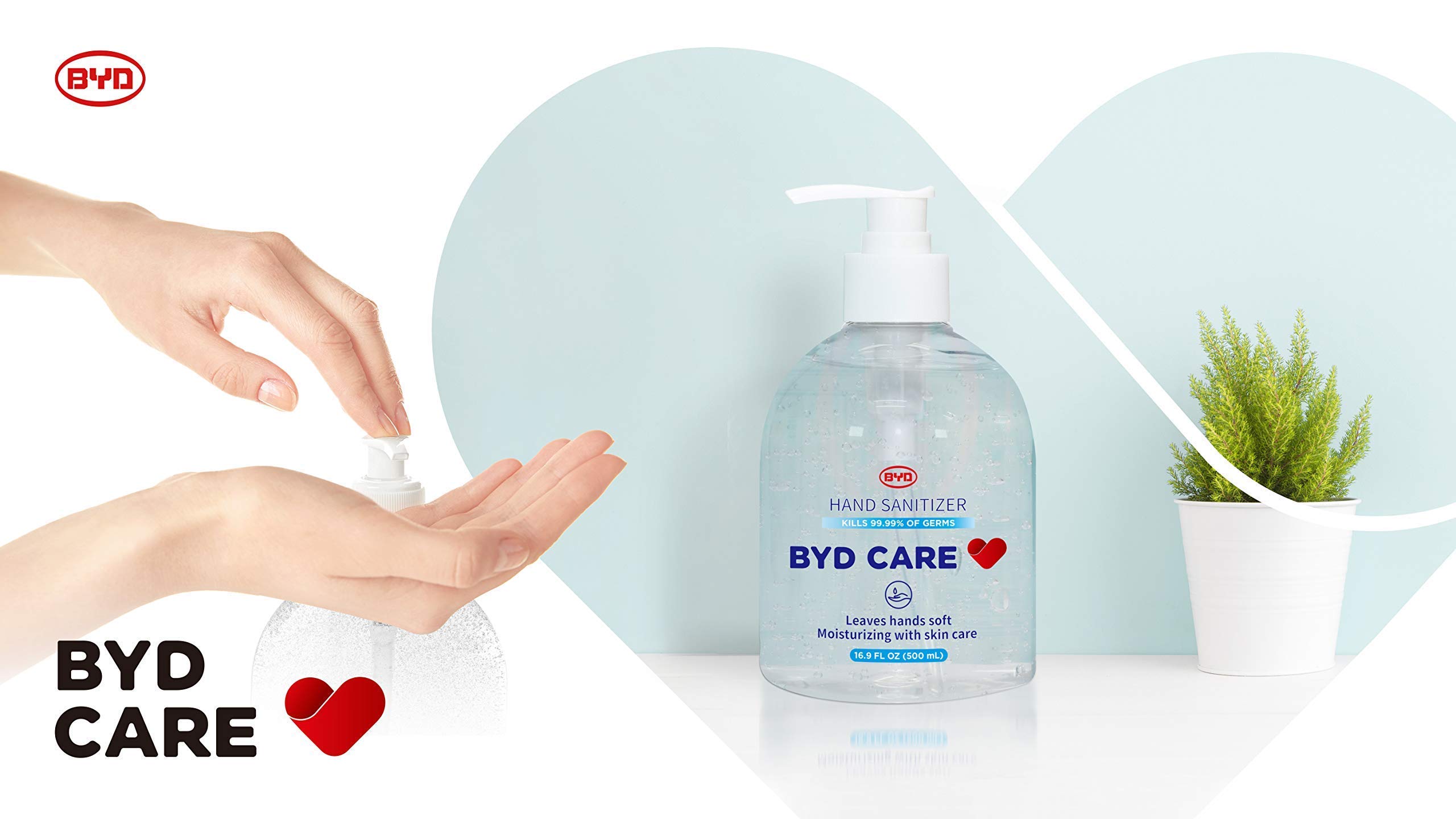 BYD Care Hand Sanitizer with...B087ZSVVZB