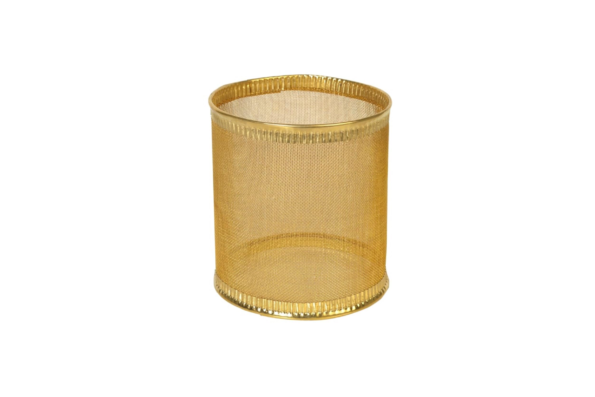 TULJA ENTERPRISES (Medium) Full Brass Jaali Wind Guard (Without Lid and Lamp) for Tulsi Deepam/Akhand Diya. Only Diya Cover in Medium Size: 3X3.5 Inch (Lamp Not Included)-image-21