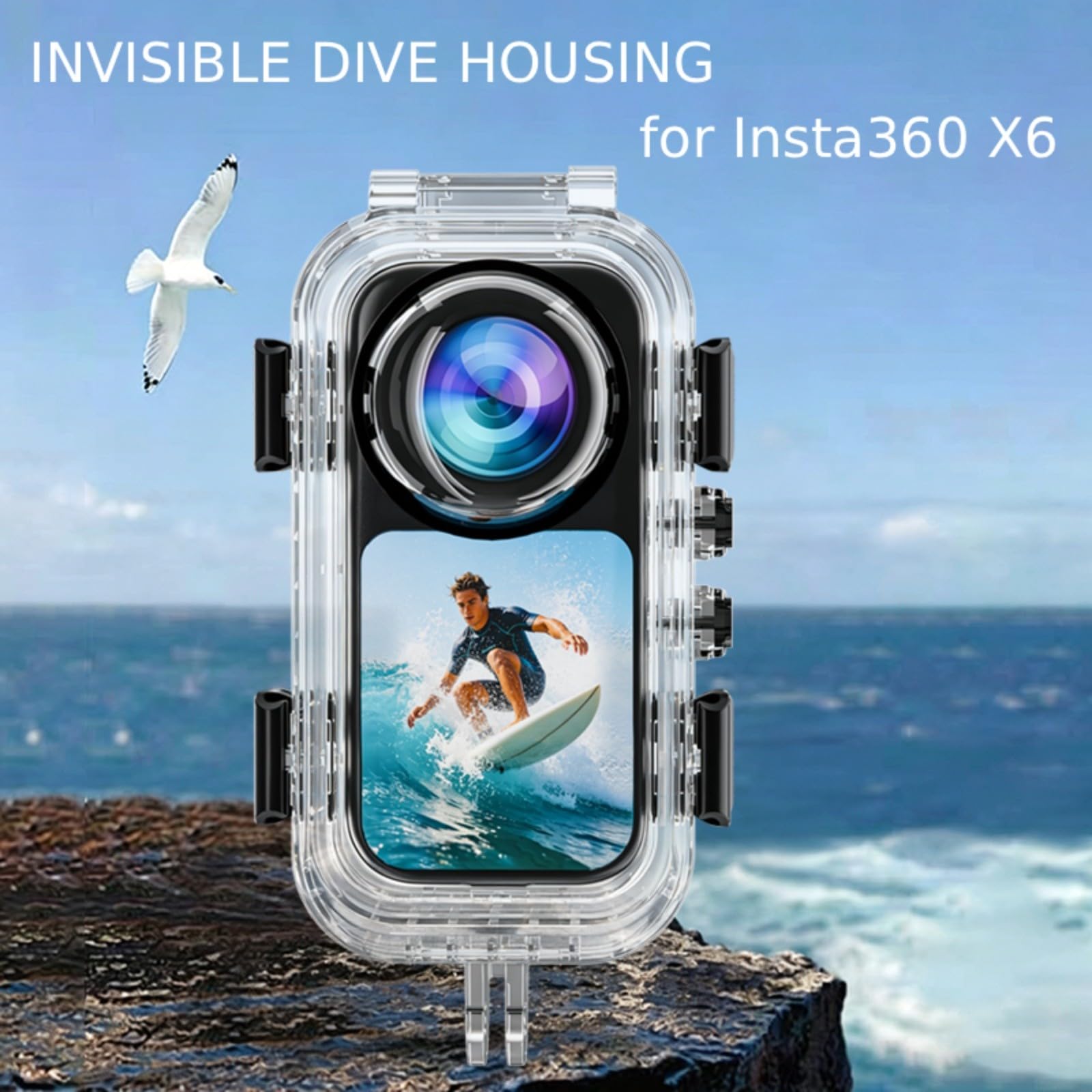 Carcasa impermeable para Insta360 X6