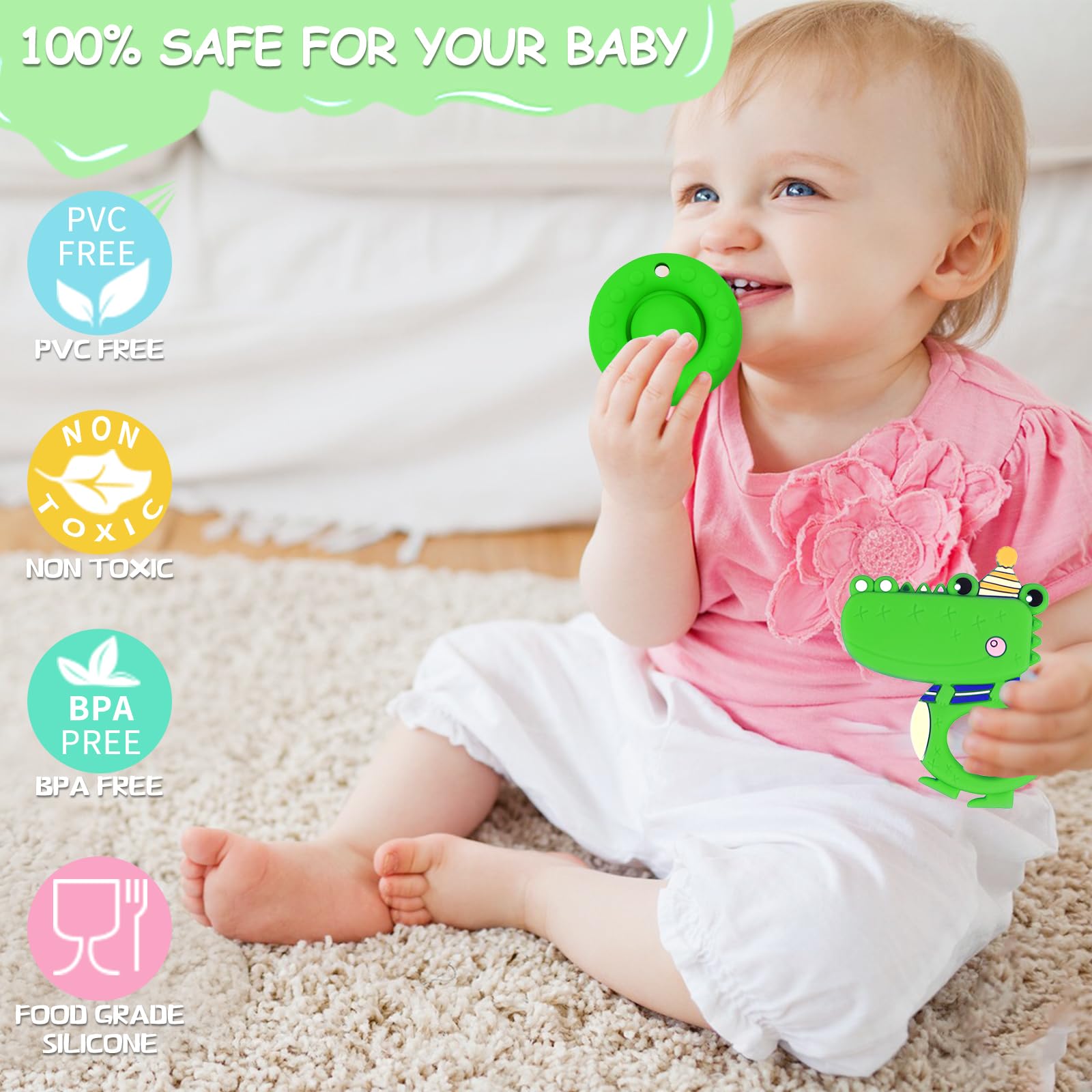 6PCS Sensory Chew Necklace - Image 3