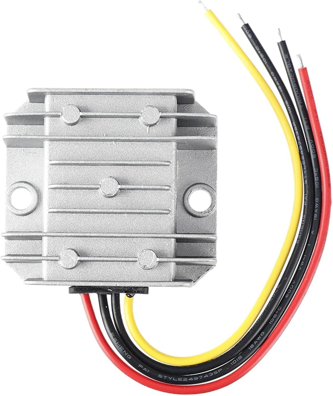 Small Size DC-DC 12V 24V to 5V Step Down Converter 5A 10A 15A 20A Buck Module Power Supply 5V Waterproof Transformer(6V 10A)