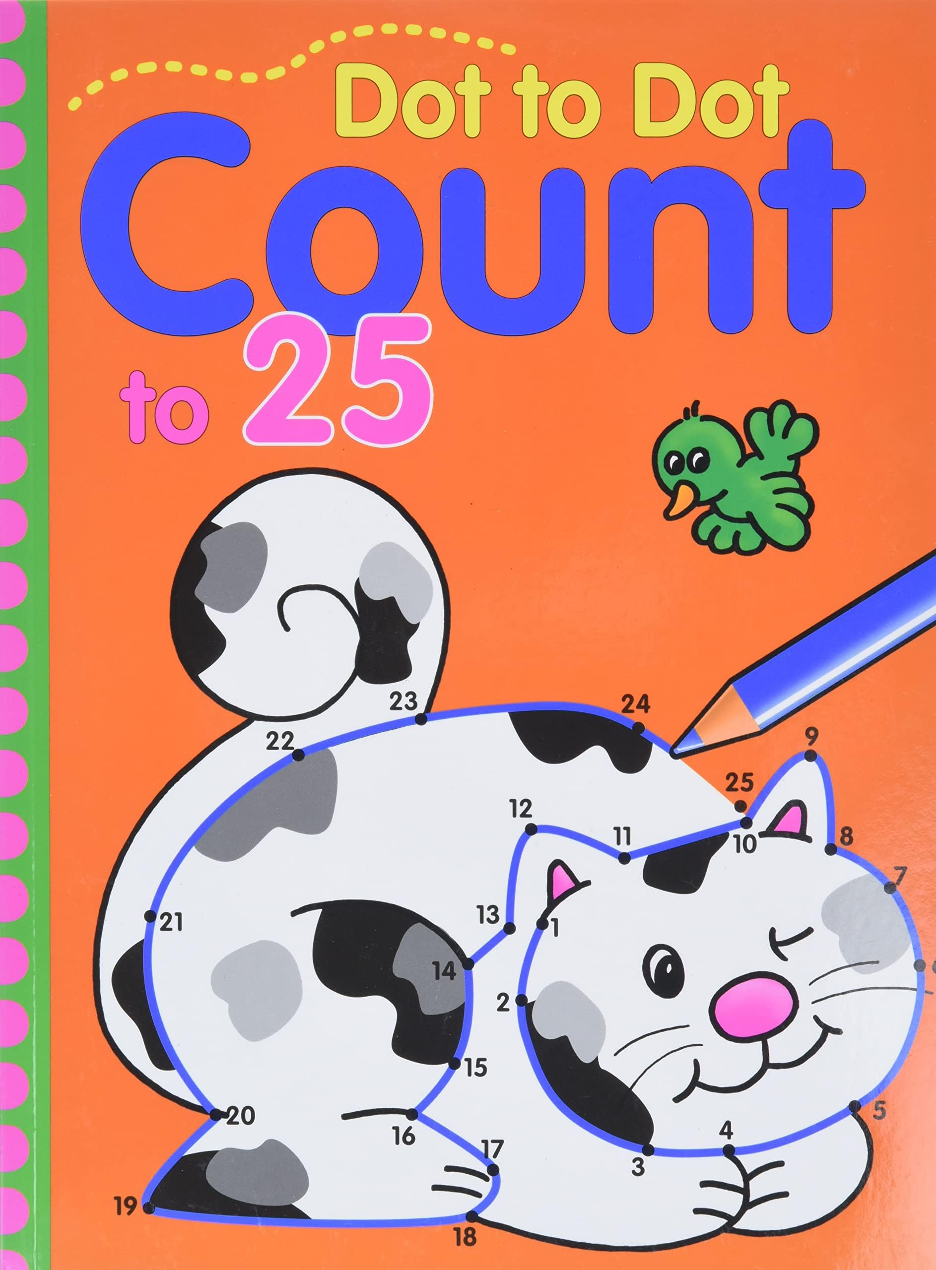 Dot to Dot Count to 25 (Volume 4) (Dot to Dot Counting) Paperback – March 1, 2007