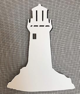 DCentral Lighthouse II Flexible Screen Magnets Double-Sided. Safety White-Easier to See Day & Night. Decorative. Helps to Stop Walking into Screens, Covers Small tears in Screens Size 6.3" x 6.6".