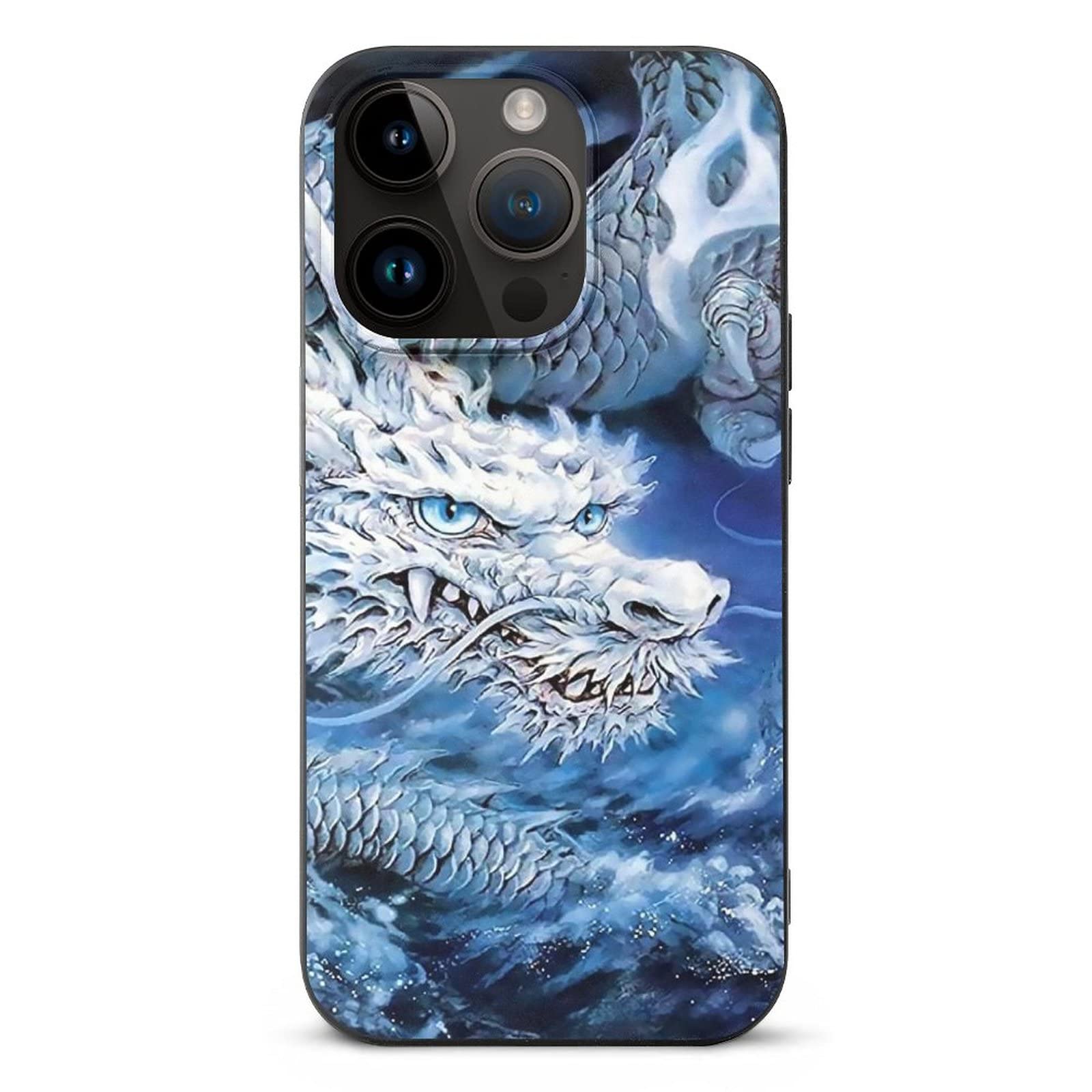 Amazon.co.jp: Iphone14ケース 白龍 龍神 iPhone 14 Pro ケース