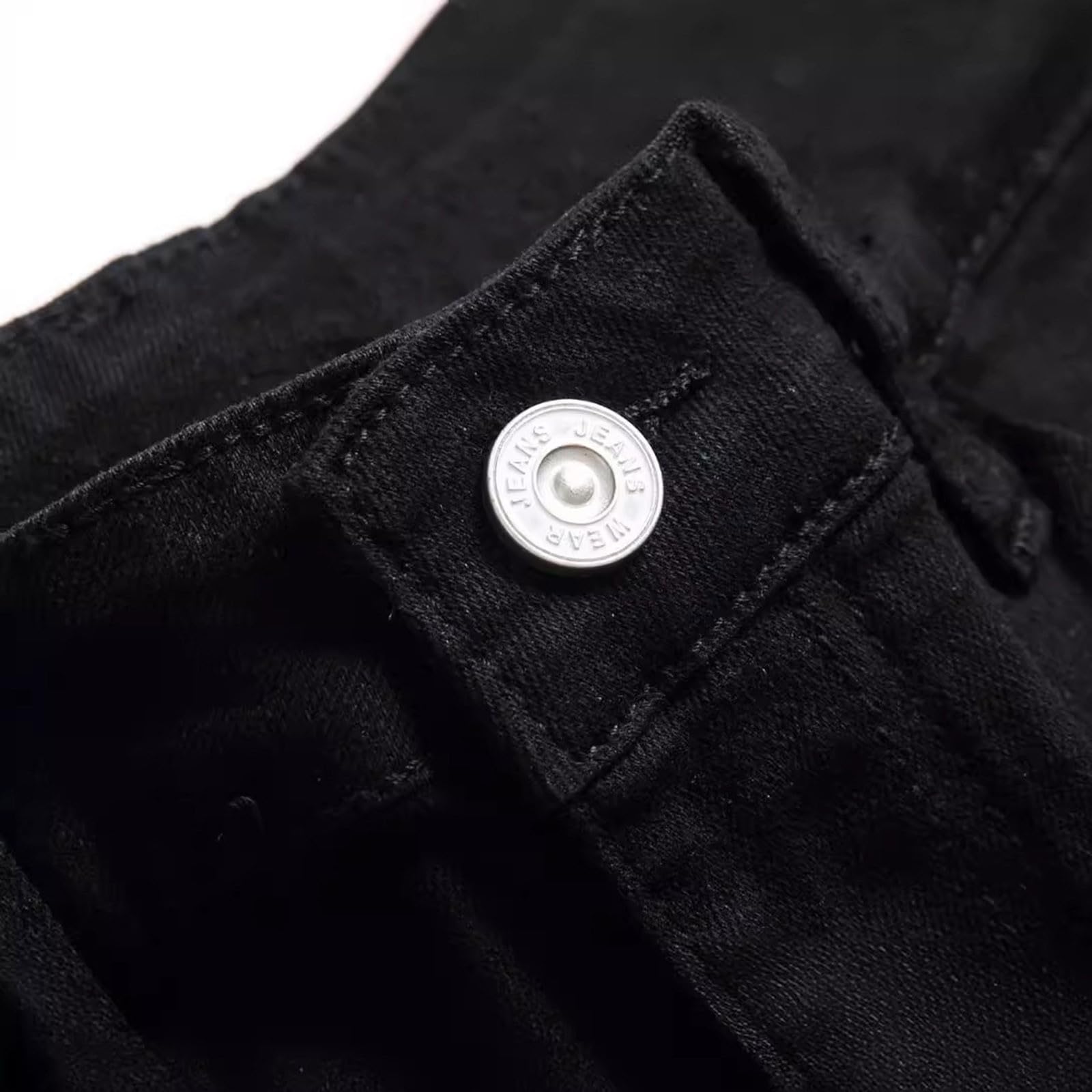 Genérico Pantalones de Denim para niños Costuras reforzadas Lavable y fácil Cuidado Lavable y fácil Cuidado Versátil para Cualquier ocasión Pantalones de Denim Lavados Confort en Todo el año