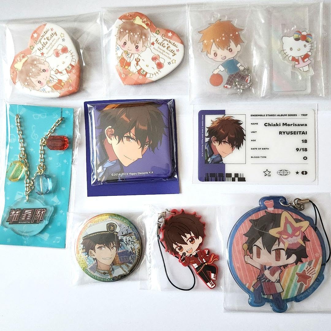 あんスタ 流星隊 TRIP アルバム 缶バッジ IDカード 仙石忍 セット