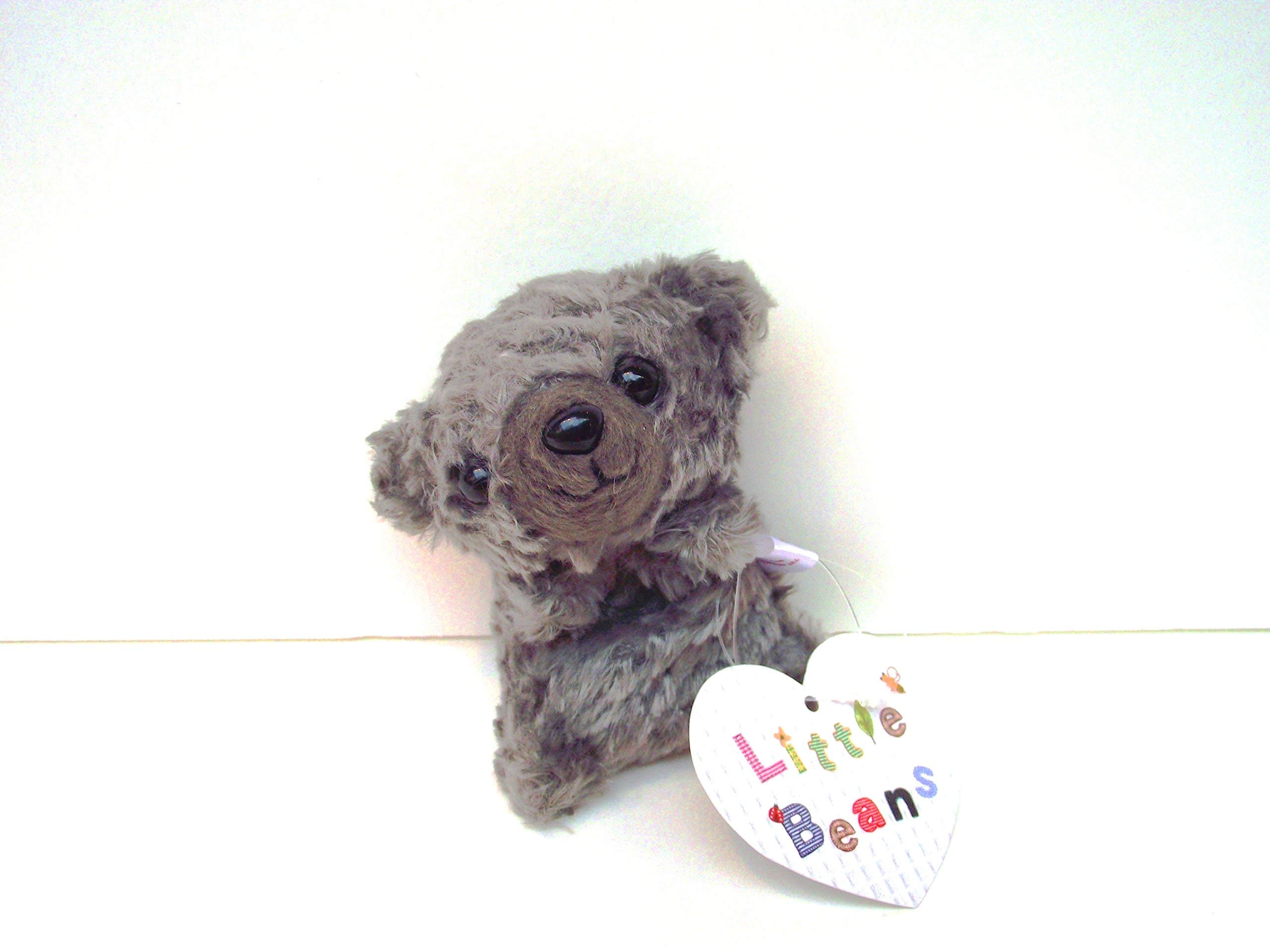 Amazon.co.jp: TSTアドバンス Little Beans テディベア GREY 10539GY 