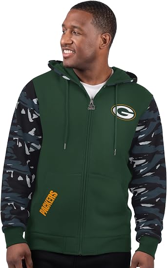 Starter Mens NFL Thursday Night Gridiron Full-Zip Hoodie