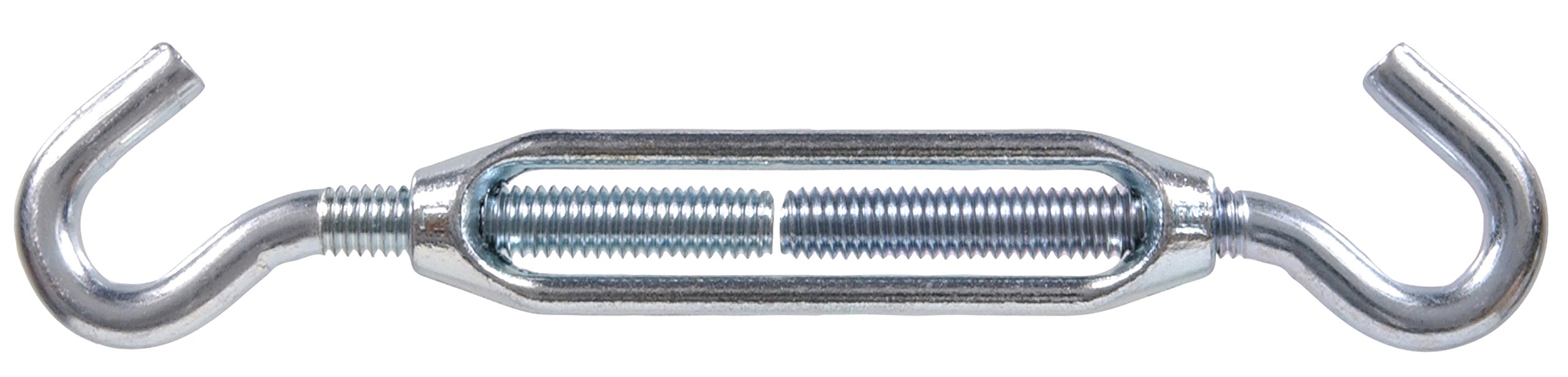 Il Gruppo Hillman 3/8-16 Pollici. x 16-1/4". Gancio e Gancio zincato (Confezione da 1)