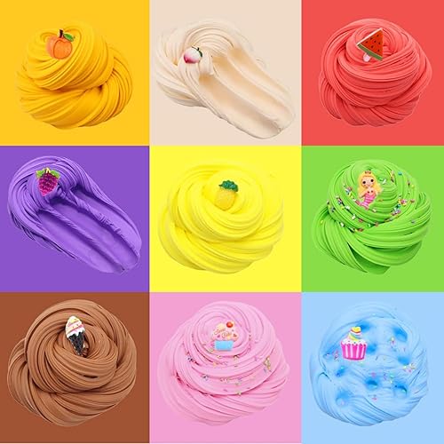 Miniatura 6 de Fabricateup Super Clay Slime, Super Clay DIY Soft & Squishy Arcillas perfumadas Arcillas sensoriales, no pegajoso, elástico, esponjoso, kit de