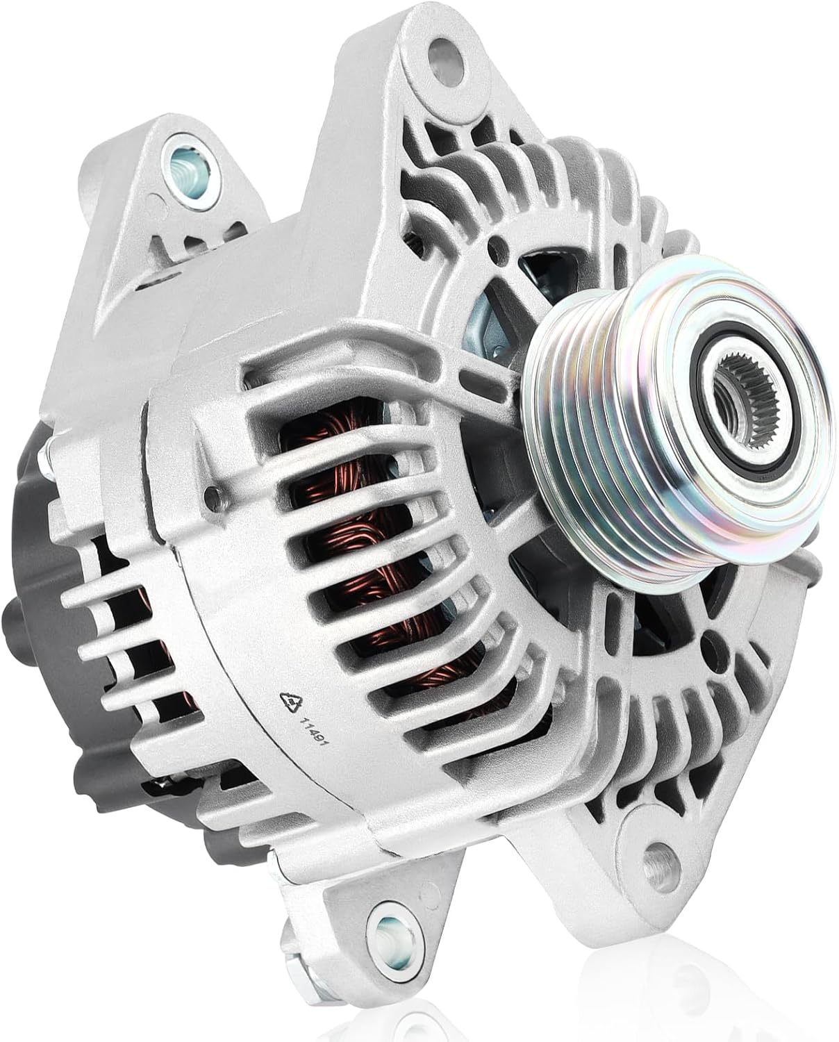 11491 Car Alternators Fit for Hyundai Sonata Alternator 2010-2013, for Kia Optima Alternator 2011-2013 L4 2.4L Automotive Replacement Alternators 37300-2G150, 37300-2G400, TG11C087