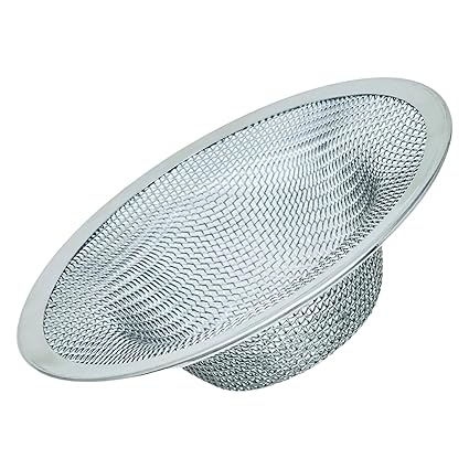 Bridge2Shopping Sink Strainers for Kitchen, Sink Filter Strainer, 11 CM, Stainless Steel, Silver