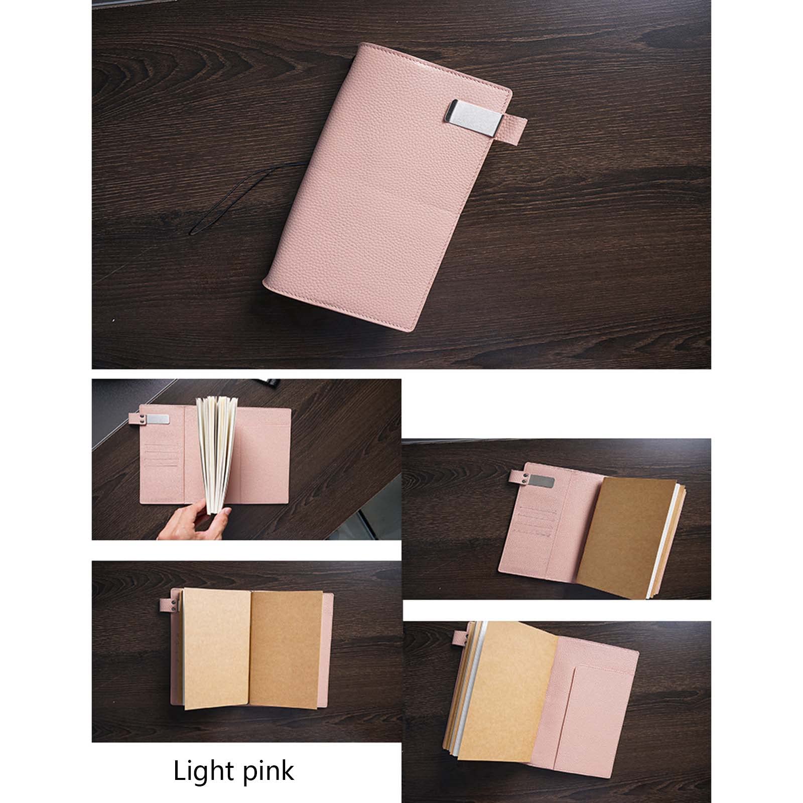 Set di raccoglitori a fogli mobili per diari, fogli di ricambio, porta carte, organizer in PVC, borsa inclusa per il personale