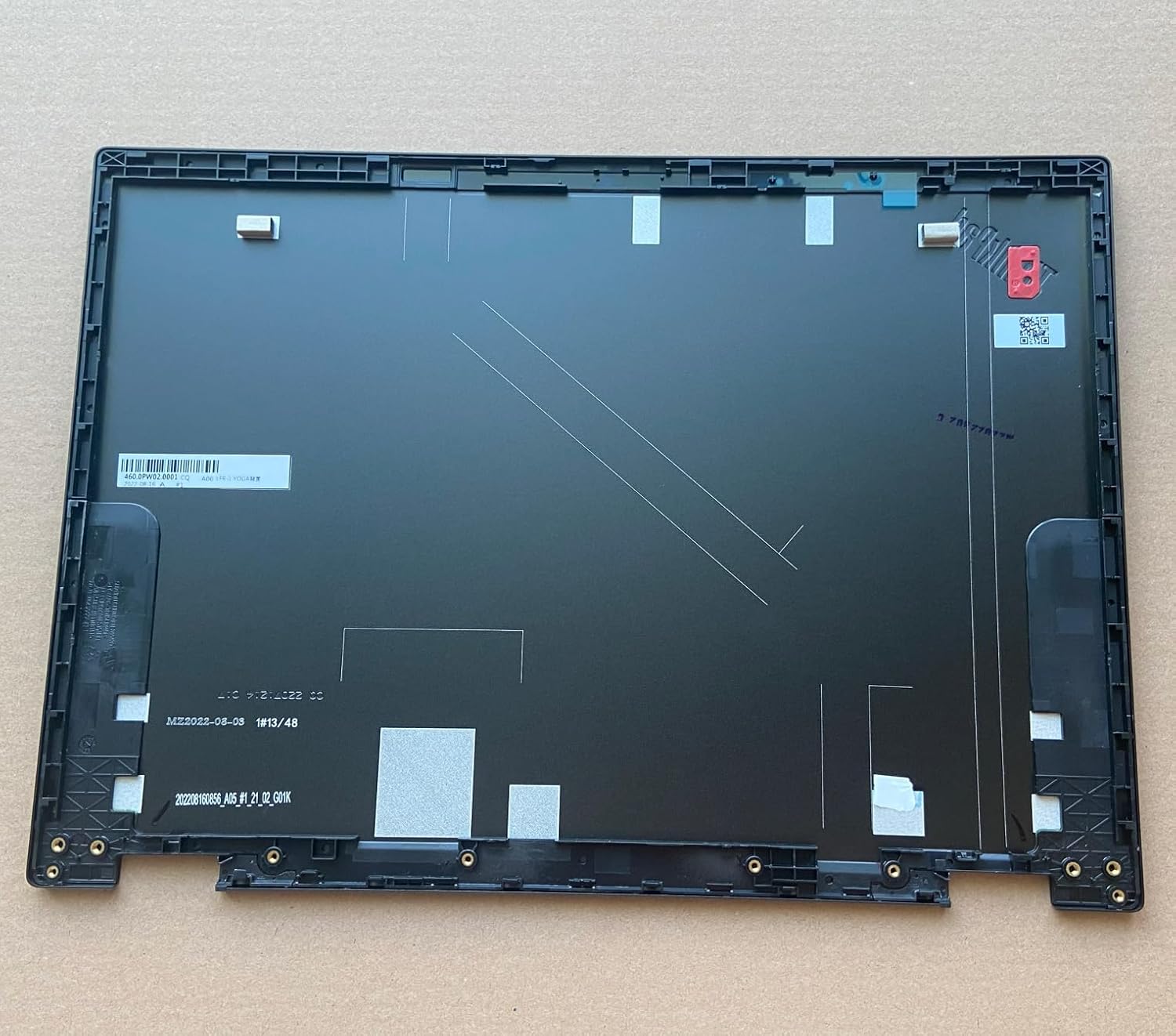5M11H62876 New LCD Rear Back Cover Top Screen Case 2.0T for ThinkPad L13 Yoga Gen 4 (Type 21FJ, 21FK, 21FR, 21FS) Laptop
