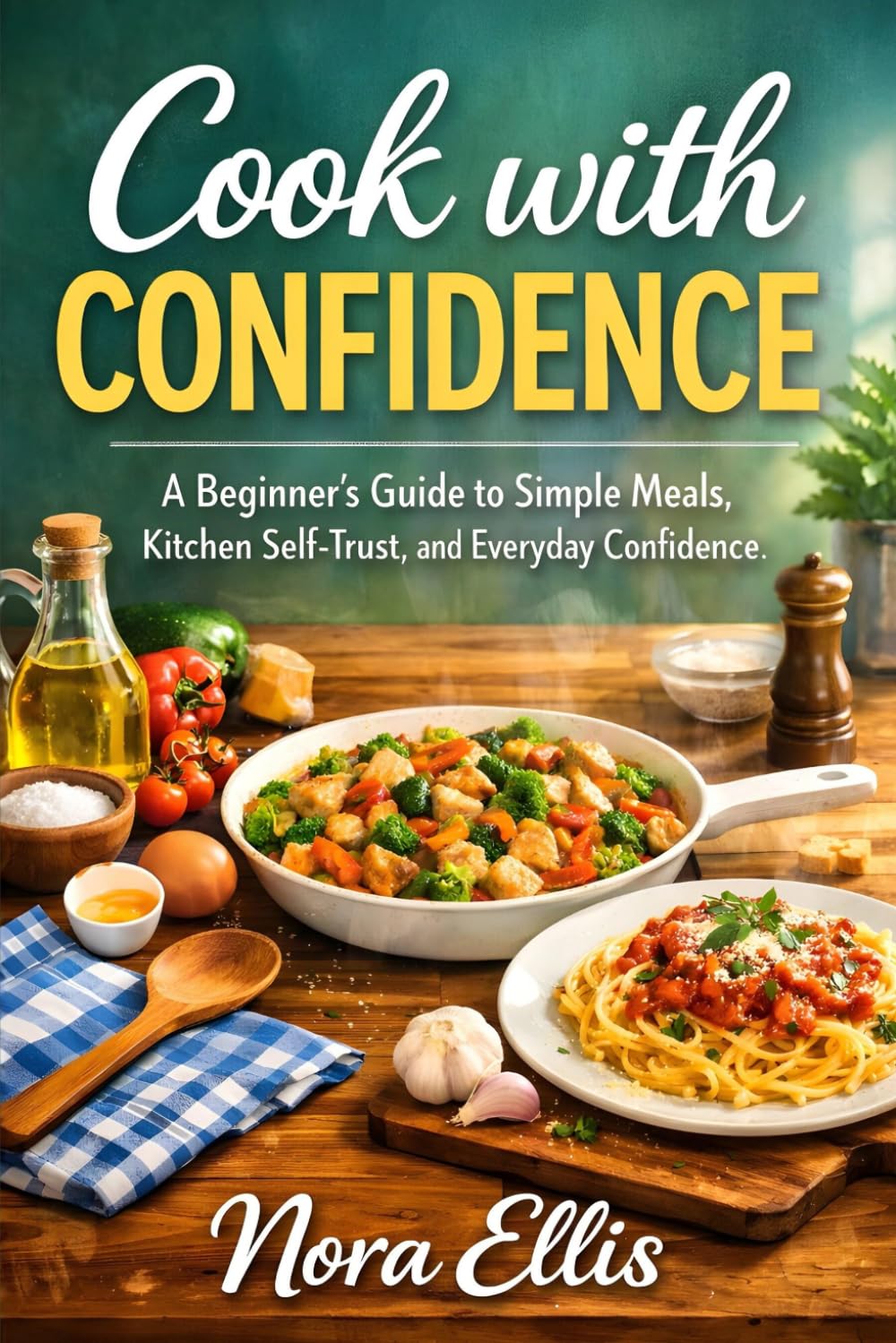 Cook with Confidence: A Beginner's Guide to Simple Meals, Kitchen Self-Trust, and Everyday Confidence