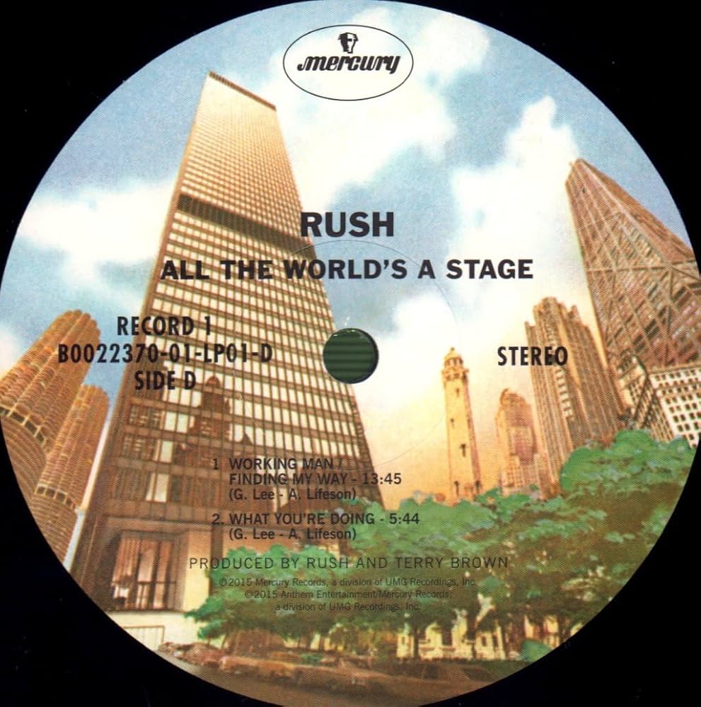 LP Rush All the World’s stage レコード　2枚 Rush - All The World's A Stage[2 LP] - Amazon.com Music