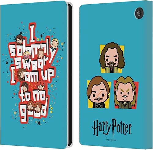 Miniatura 46 de Head Case Designs Harry Potter Hermione Ron Spell Deathly Hallows I - Funda de piel tipo cartera compatible con Kindle Paperwhite 1/2/3 Hechizo