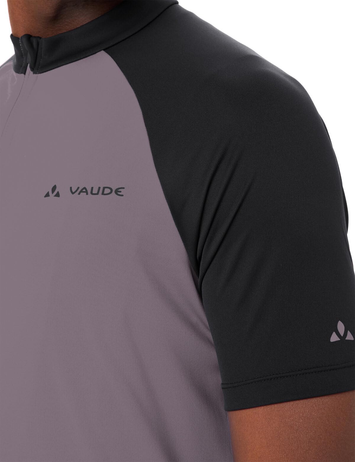 VAUDE Men's Matera FZ Tricot II, Fullzip Radtrikot für Herren, Passform: Slim fit, Purple ash, XL