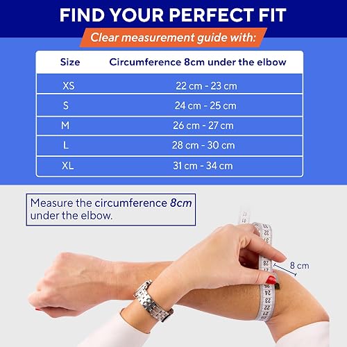THUASNE Epi-Med Promaster – Medial and Lateral Epicondylitis Clasp - Tennis Elbow Brace - Elbow Pain Support - Golfers Elbow Brace - CE Medical Device (Size XS) - 7