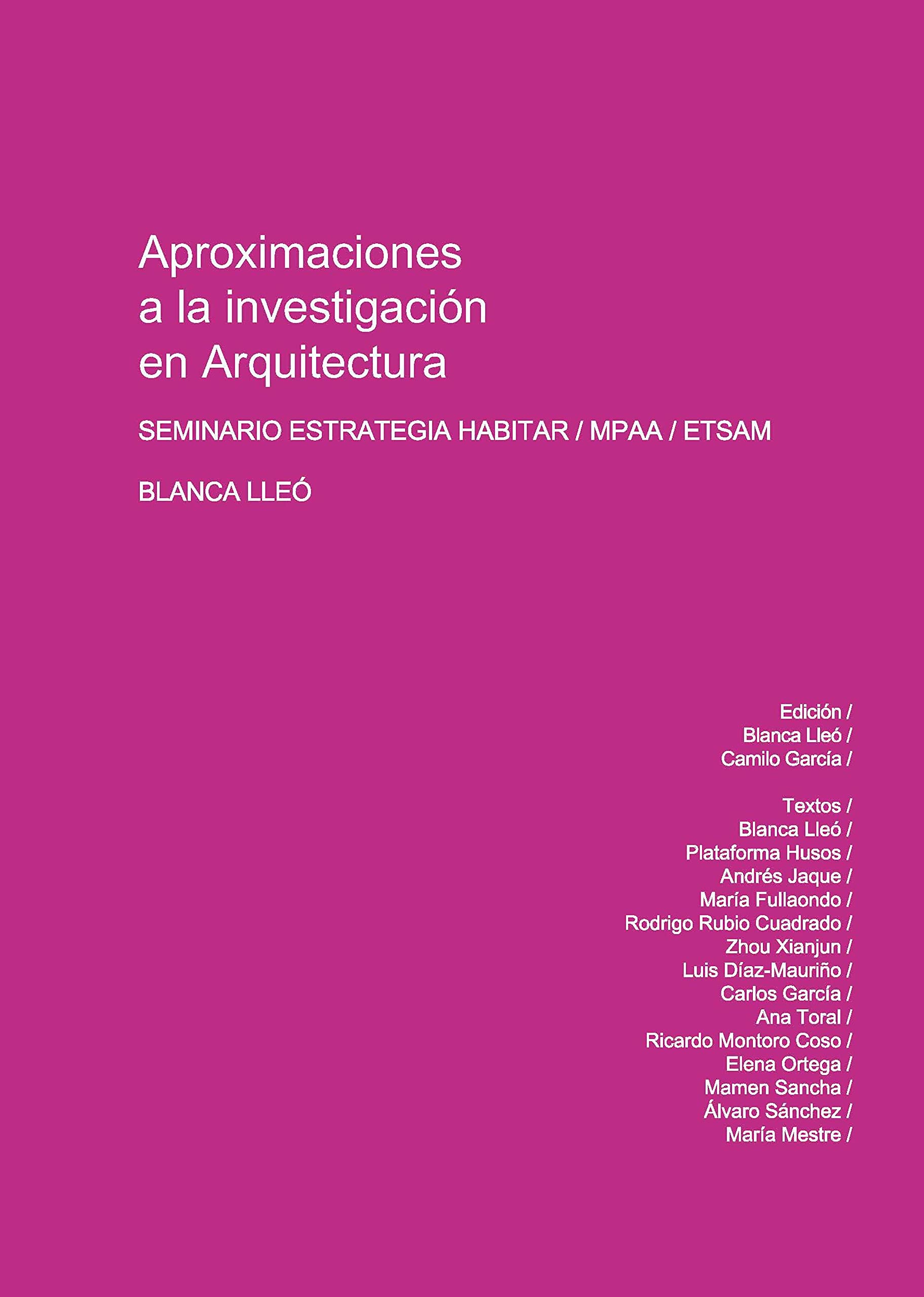 Aproximaciones a la investigación en la arquitectura Livre Espagnol