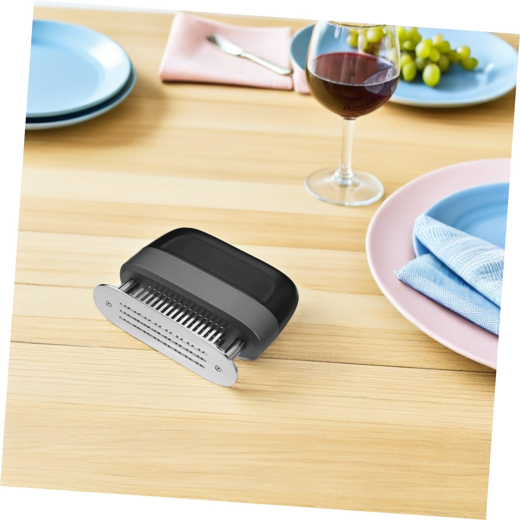 Toyvian Ablandador De Carne Agujas De Acero Inoxidable Herramienta para Ablandar Carne De Res Pavo y Pescado para Cocina y Preparación De Filetes