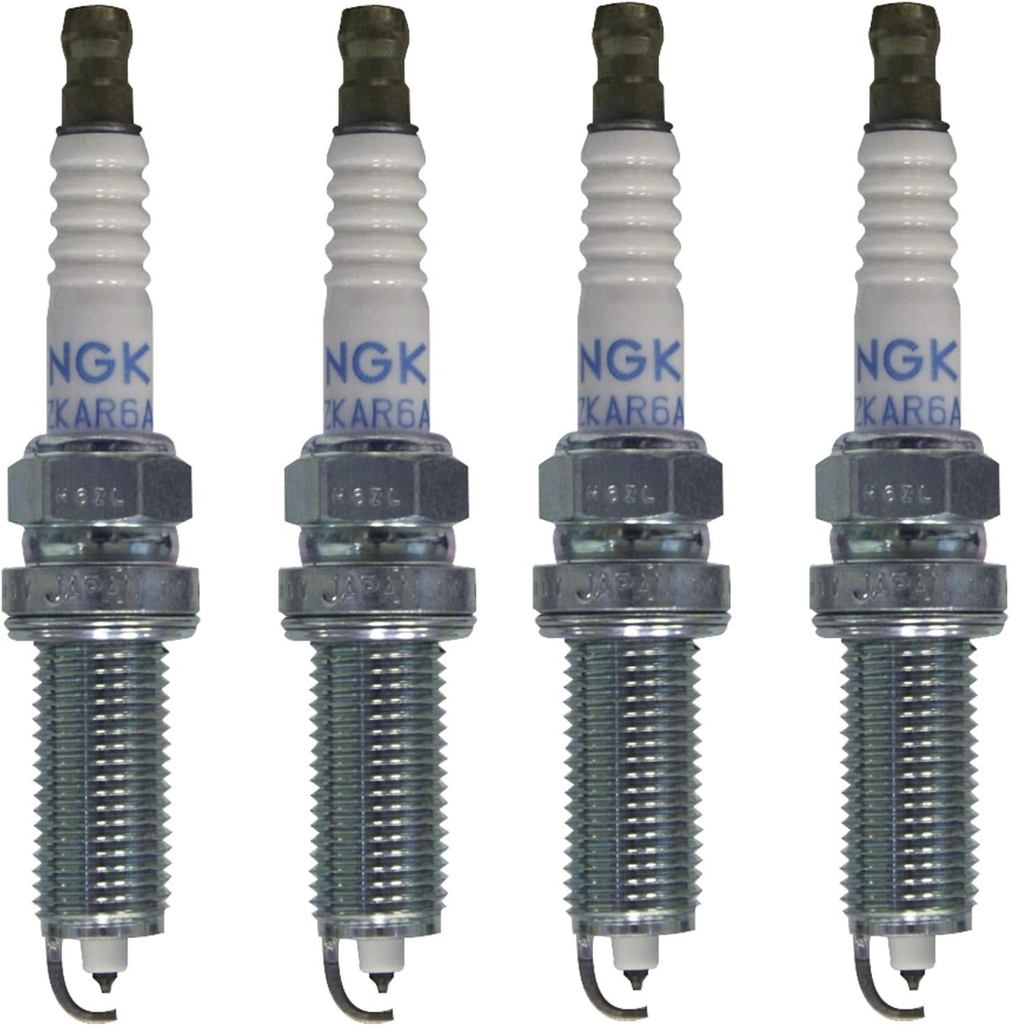 NGK Set of 4 Laser Platinum Spark Plugs 0.044 For Frontier Sentra Equator L4