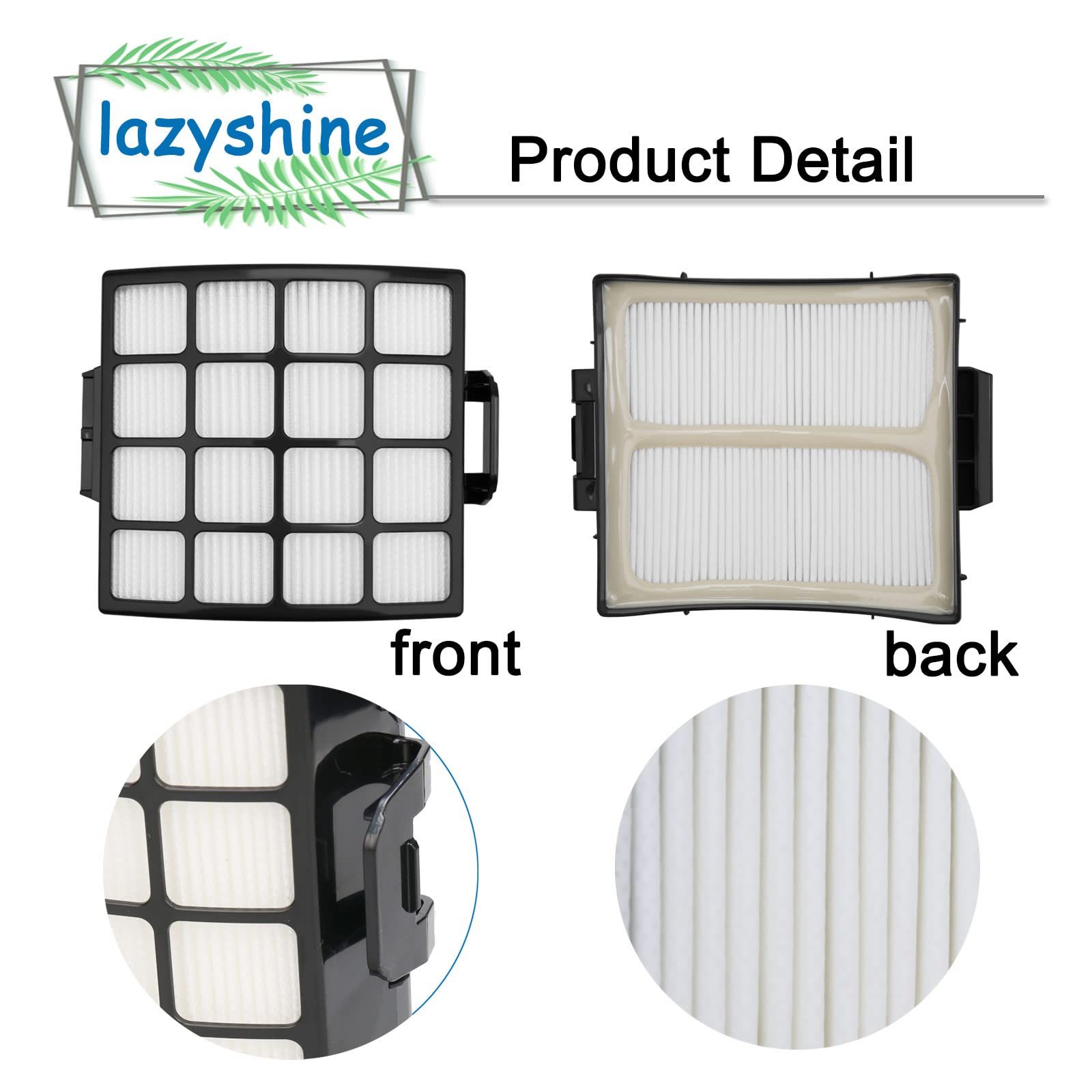 Filtro Spazzola Set for Shark Stratos Duoclean Powerfins AZ3002/AZ3000