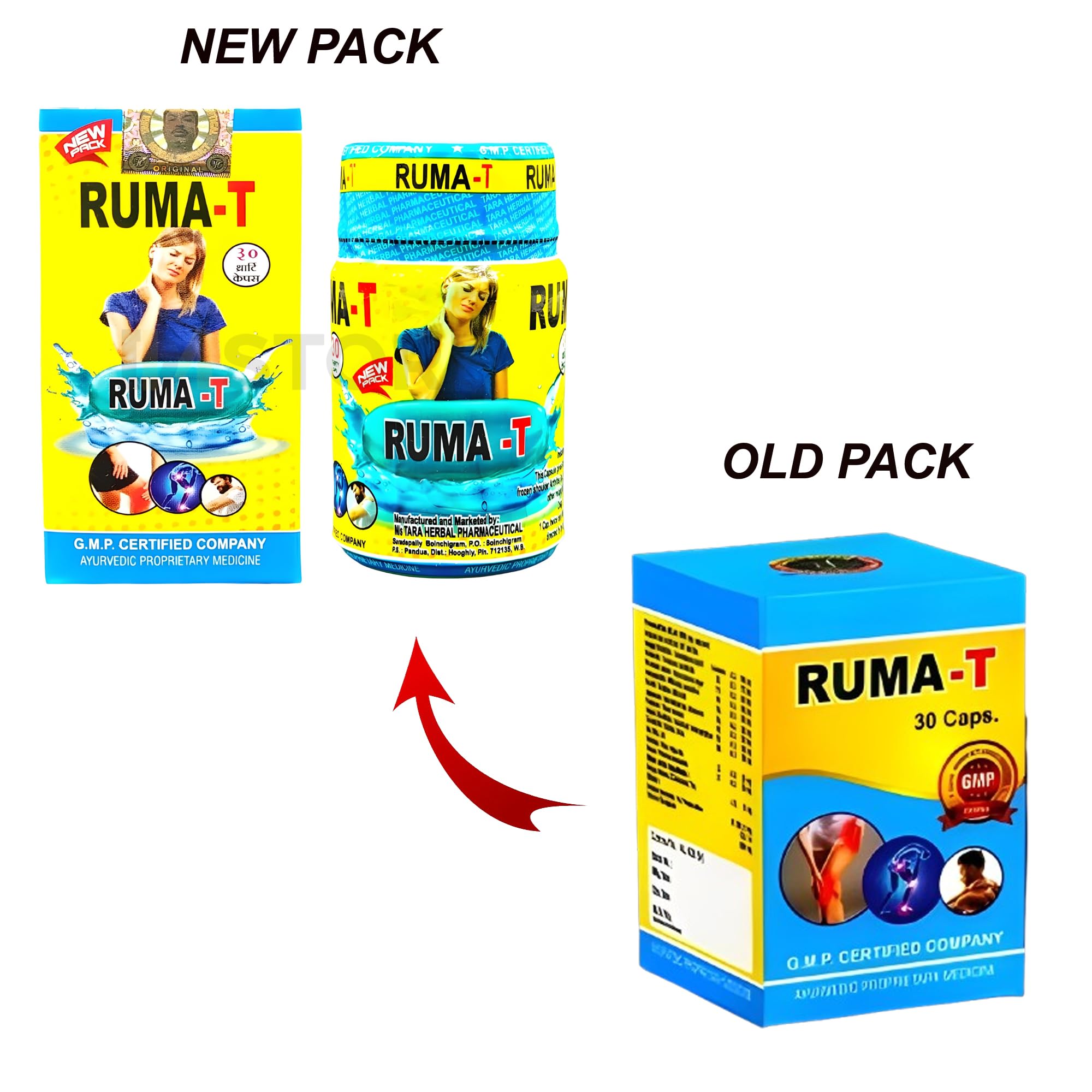 Tara Herbal Ruma T 30 Capsules (Pack of 4)