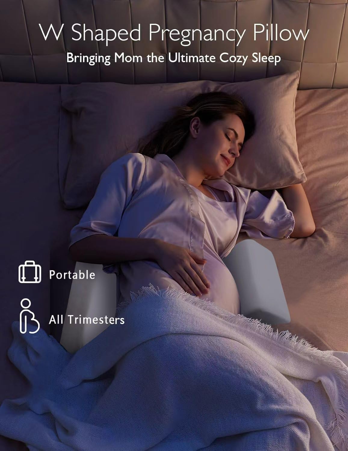 Baby Side Sleeper Weddge Adjustable Soft and Breathable Cushion - Image 5