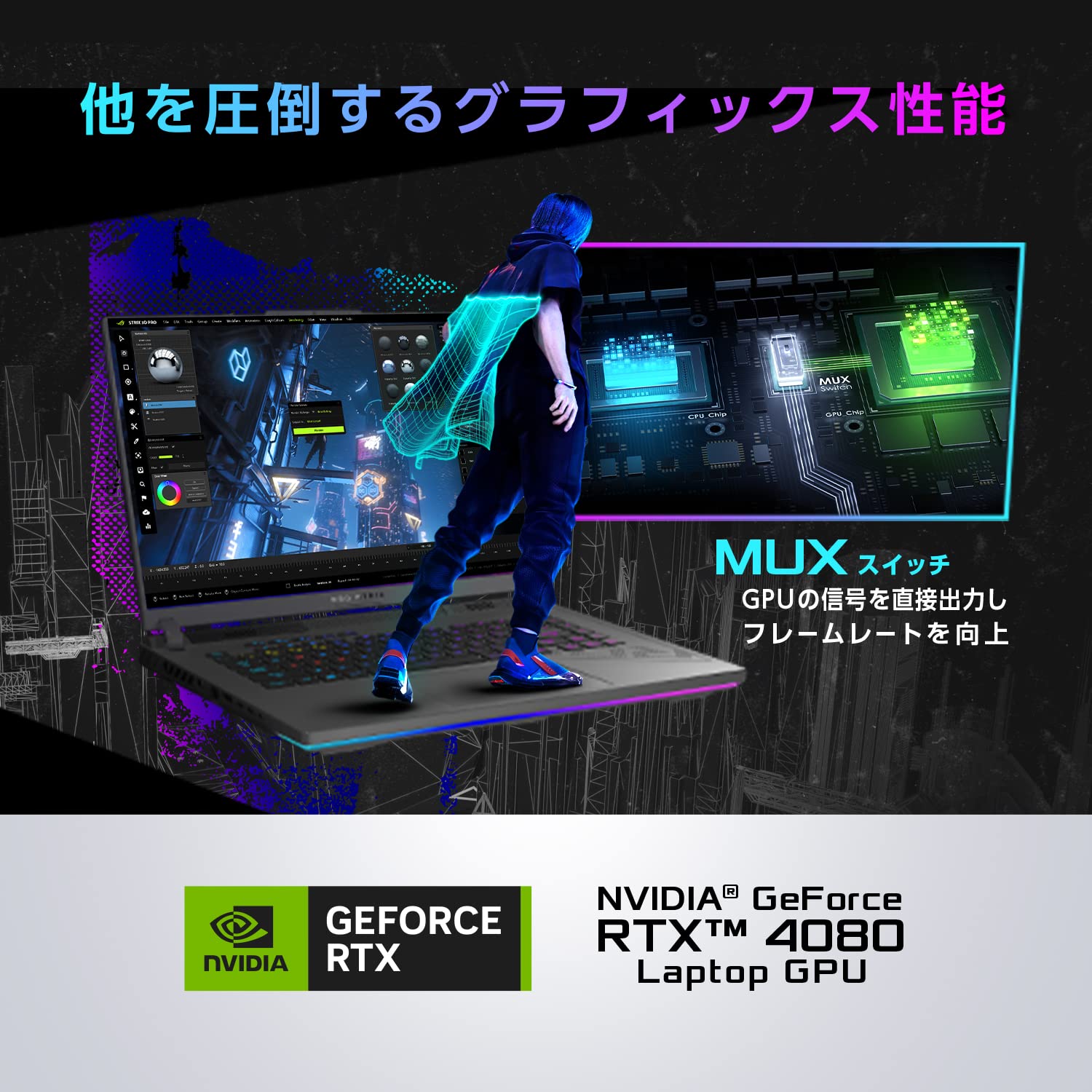 ROG ゲーミングノート G16 CORE i9 RTX4080