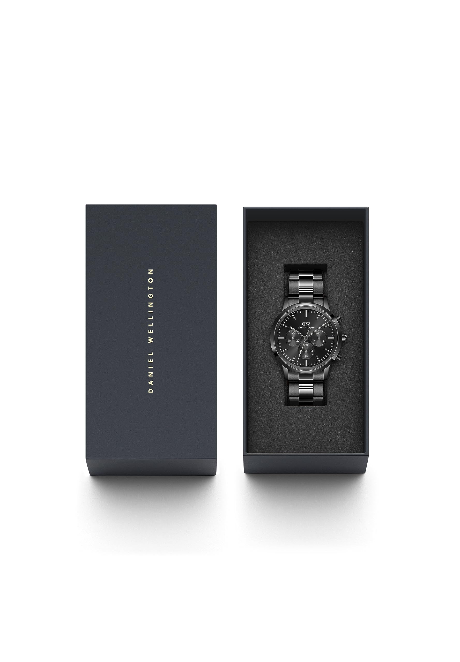 Daniel Wellington Iconic Orologi 42mm Stainless Steel (316L) Black