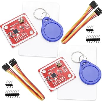 GERUI 2pcs PN532 NFC RFID Module V3 Kit Reader Near Field Communication Reader Module Kit I2C SPI HSU