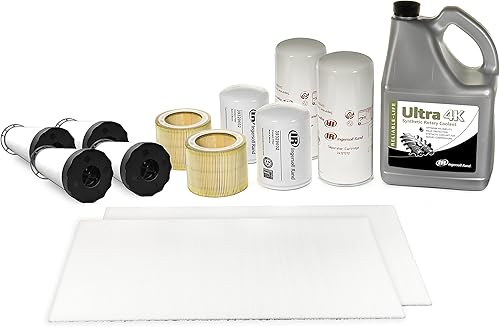 Kit de mantenimiento anual OEM para el compresor UP6 10-15HP (indicador de reemplazo intermitente rojo del TAS) con lubricante ultra refrigerante