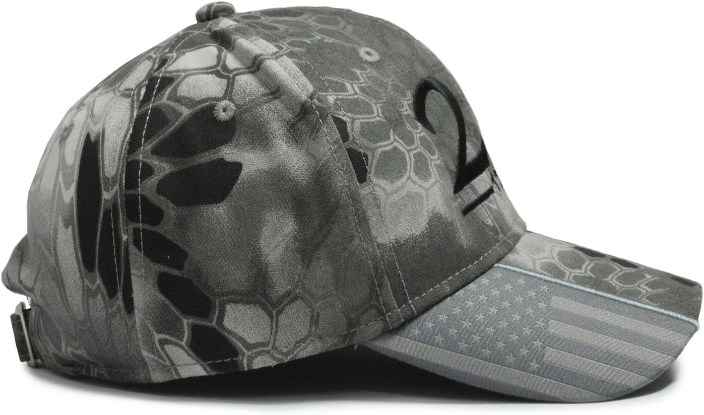 2nd Amendment 1791 AR-15 2A Style Raid/Black Color Hat Cap