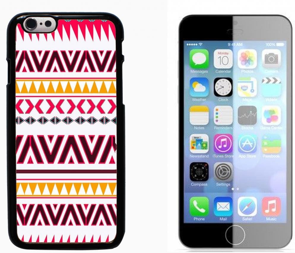 Hipstr Nebula Aztec Pattern Hard Plastic and Aluminum Back Case FOR Apple iPhone 6 6G 4.7
