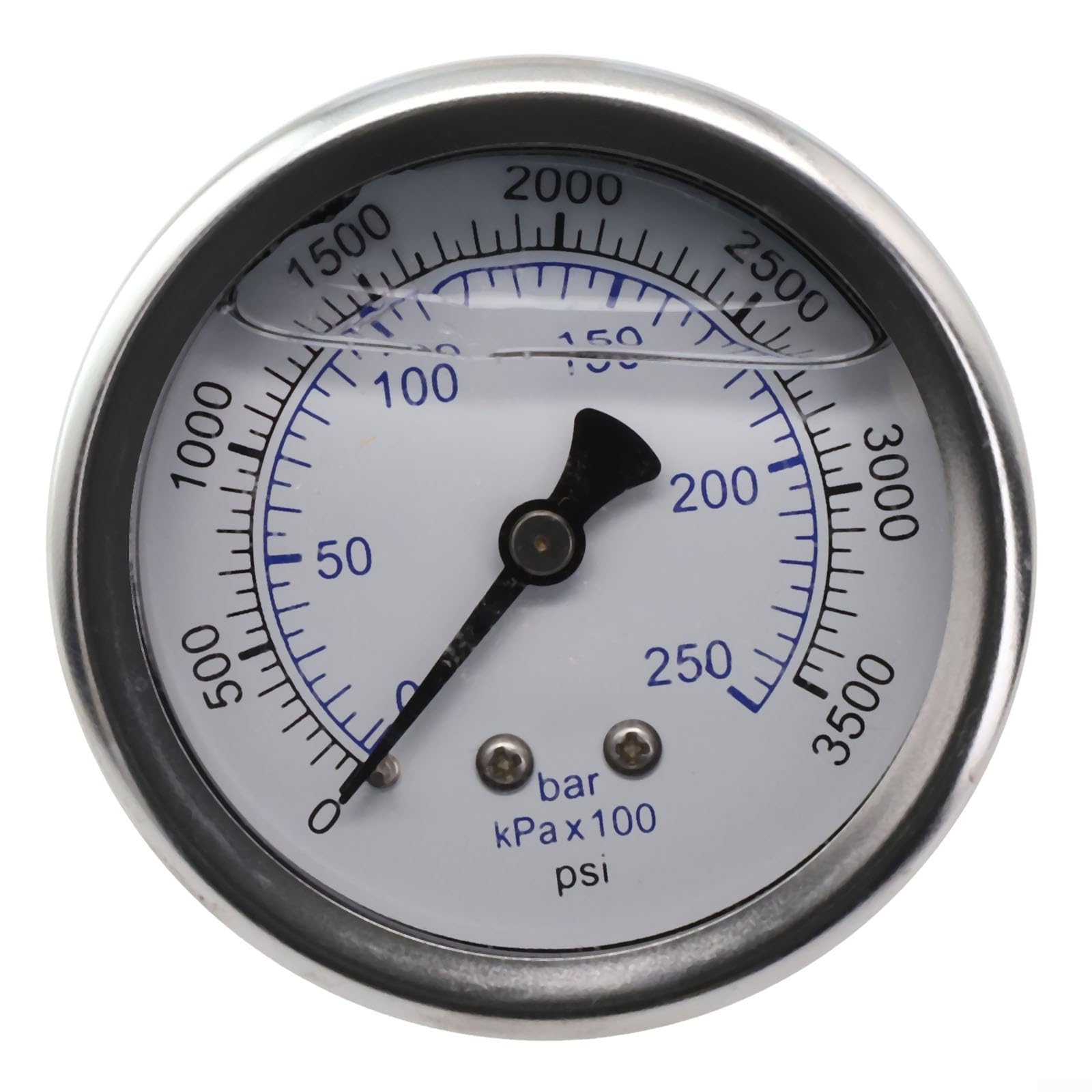 Robustes Manometer für 2 2/3/4/5 5KW Hochdruckreiniger, 250 bar Kapazität
