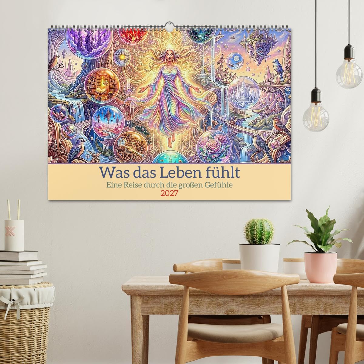 Was das Leben fühlt (Wandkalender 2027 DIN A2 quer), CALVENDO Monatskalender: Eine Reise durch die großen Gefühle (CALVENDO Kunst)