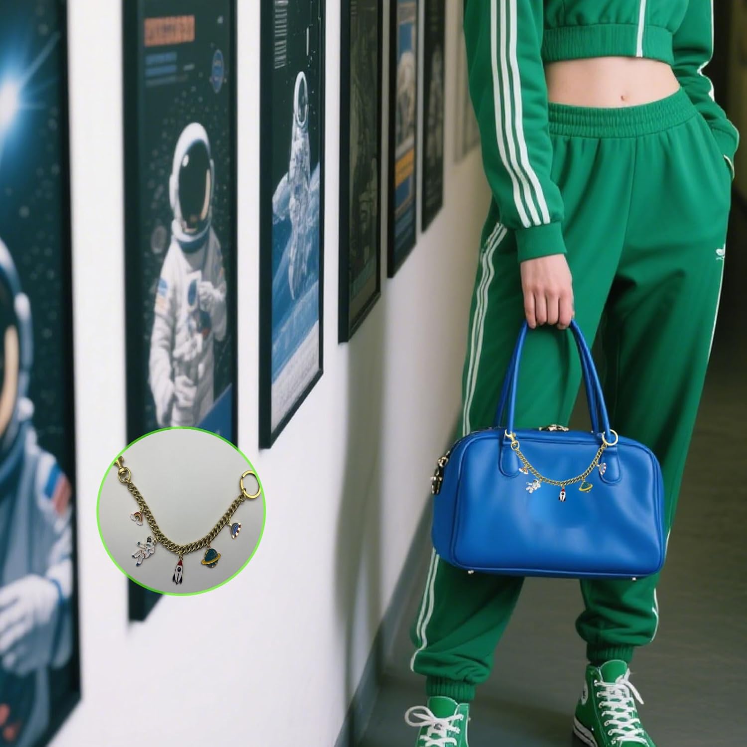 Bag Charms Wallet Chain Keychains Bag Charms For Handbags Straps For Purses Purse Accessories For Women - Image 5