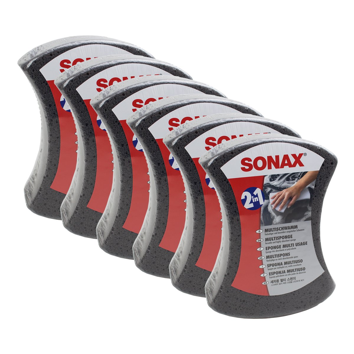 SONAX 6X 04280000 MultiSpugna 1 pezzo