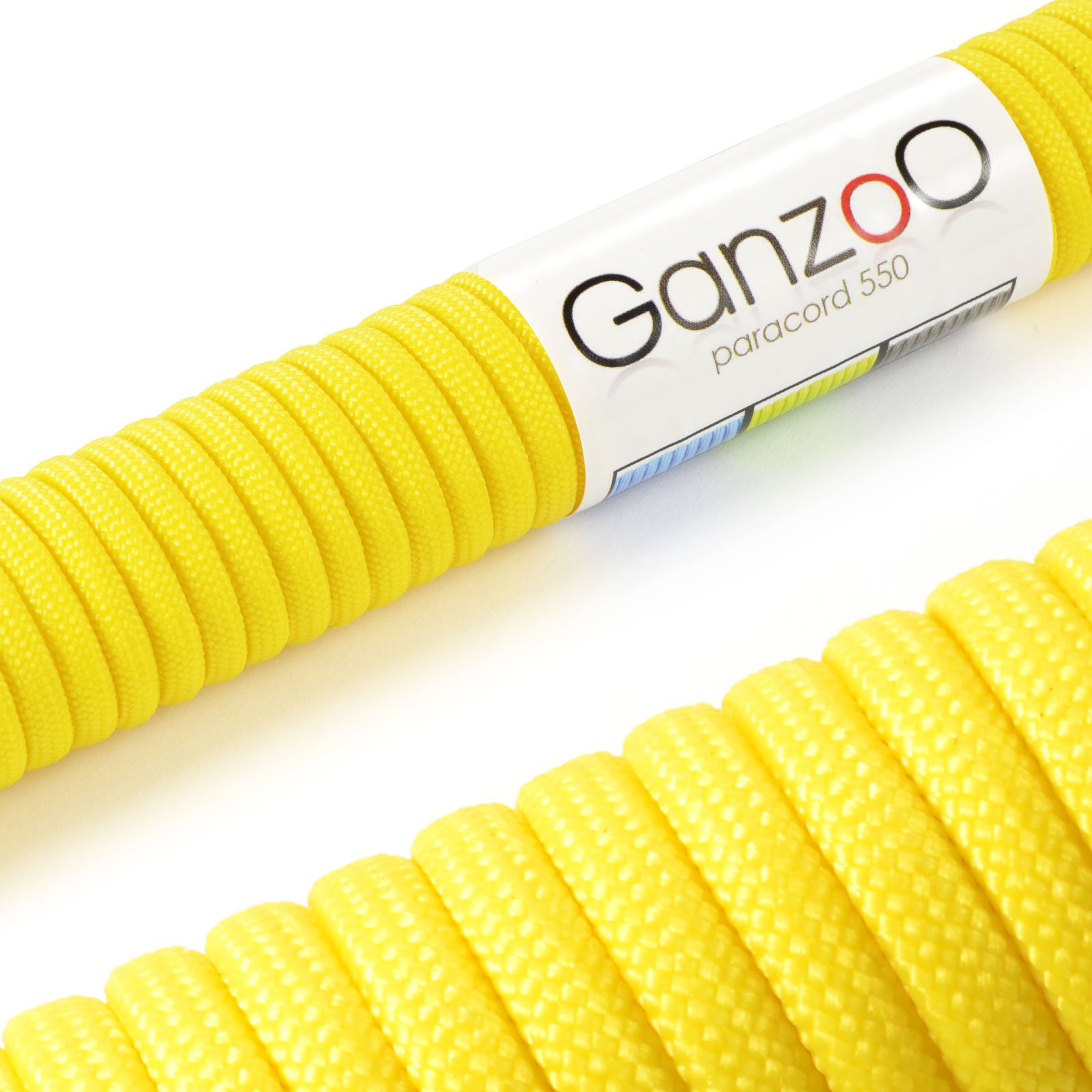 Ganzoo Paracord 550 Tipo 3, Cuerda 4 mm 100 m con 7 hebras Interiores, Funda poliéster/Nylon, para Outdoor Camping Supervivencia, rutas de Trekking, asegurar Tienda, Collar y Correa Perro, Oliva — view 37
