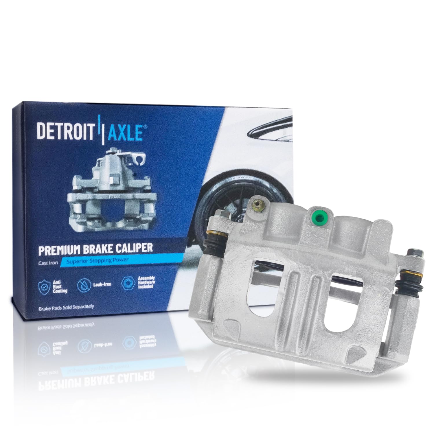 Detroit Axle - Front Right Brake Caliper for 2005 Chevy Equinox